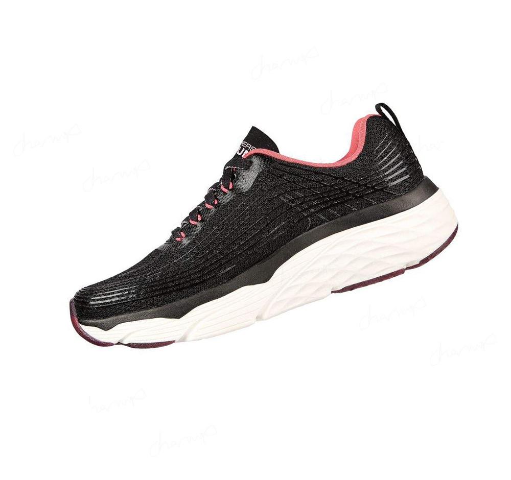 Zapatillas Deportivos Skechers Max Cushioning Elite - Alekos Mujer Negras Rosas | T123Q_AR