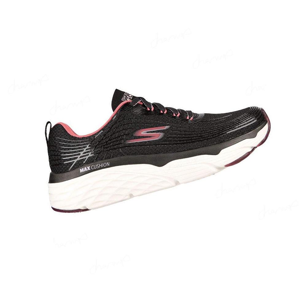 Zapatillas Deportivos Skechers Max Cushioning Elite - Alekos Mujer Negras Rosas | T123Q_AR