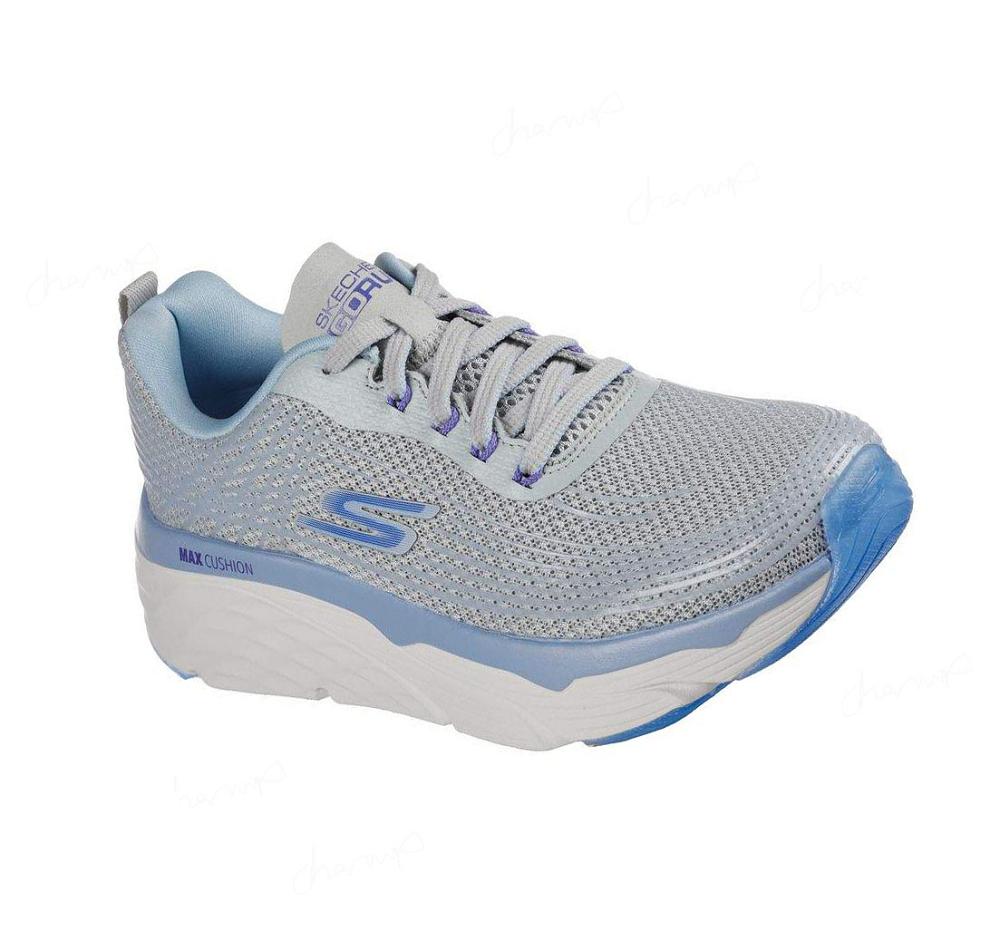 Zapatillas Deportivos Skechers Max Cushioning Elite - Alekos Mujer Gris Azules | T1A8A_AR