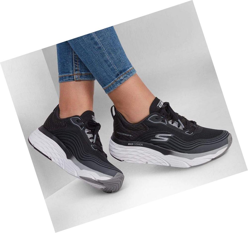 Zapatillas Deportivos Skechers Max Cushioning Elite - Contoured Path Mujer Negras Gris | T1T3D_AR