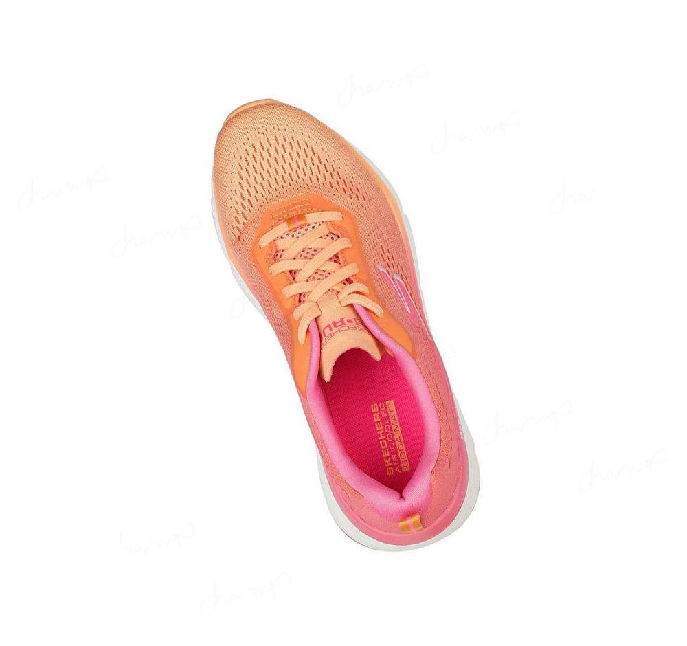 Zapatillas Deportivos Skechers Max Cushioning Elite - Destination Point Mujer Rosas Naranjas | T2A8R_AR