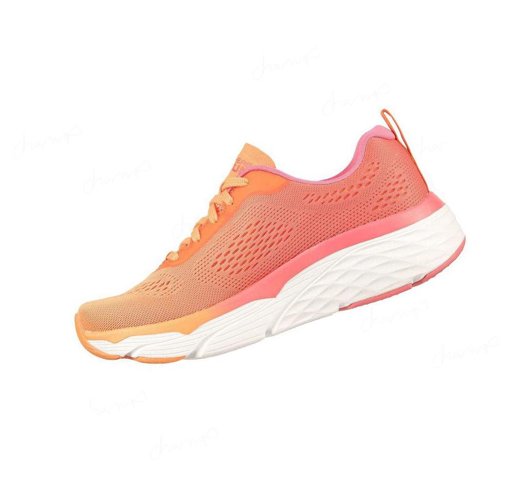 Zapatillas Deportivos Skechers Max Cushioning Elite - Destination Point Mujer Rosas Naranjas | T2A8R_AR