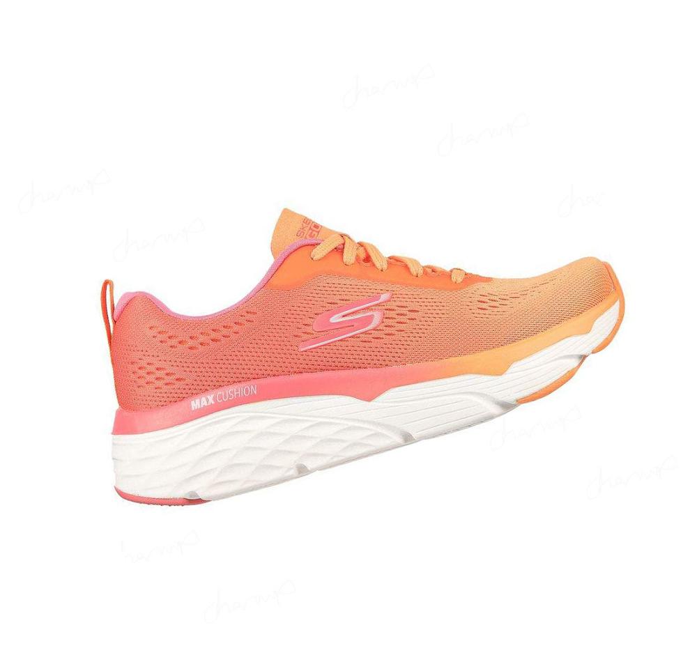 Zapatillas Deportivos Skechers Max Cushioning Elite - Destination Point Mujer Rosas Naranjas | T2A8R_AR