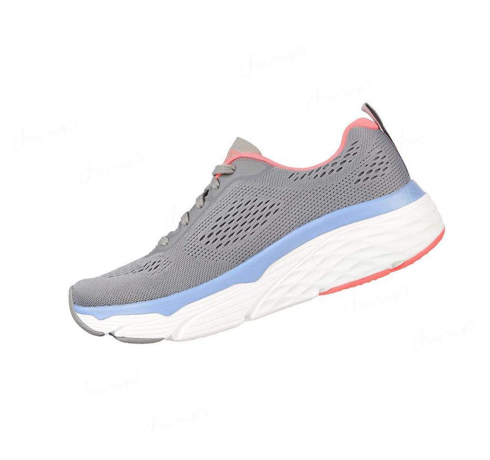 Zapatillas Deportivos Skechers Max Cushioning Elite - Ziva Mujer Gris Coral | T398L_AR