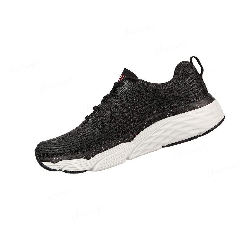 Zapatillas Deportivos Skechers Max Cushioning Elite - Your Planet Mujer Negras Rosas | T3A8C_AR