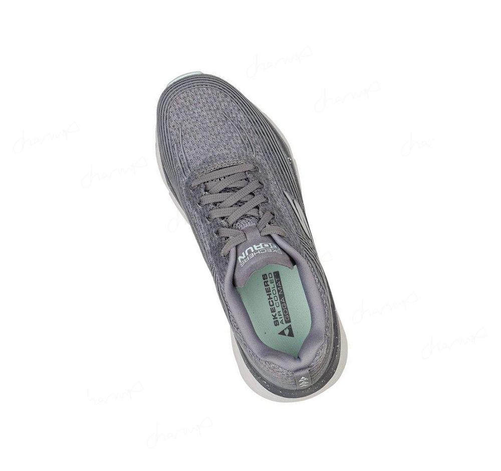 Zapatillas Deportivos Skechers Max Cushioning Elite - Your Planet Mujer Gris Turquesa | T3T3B_AR