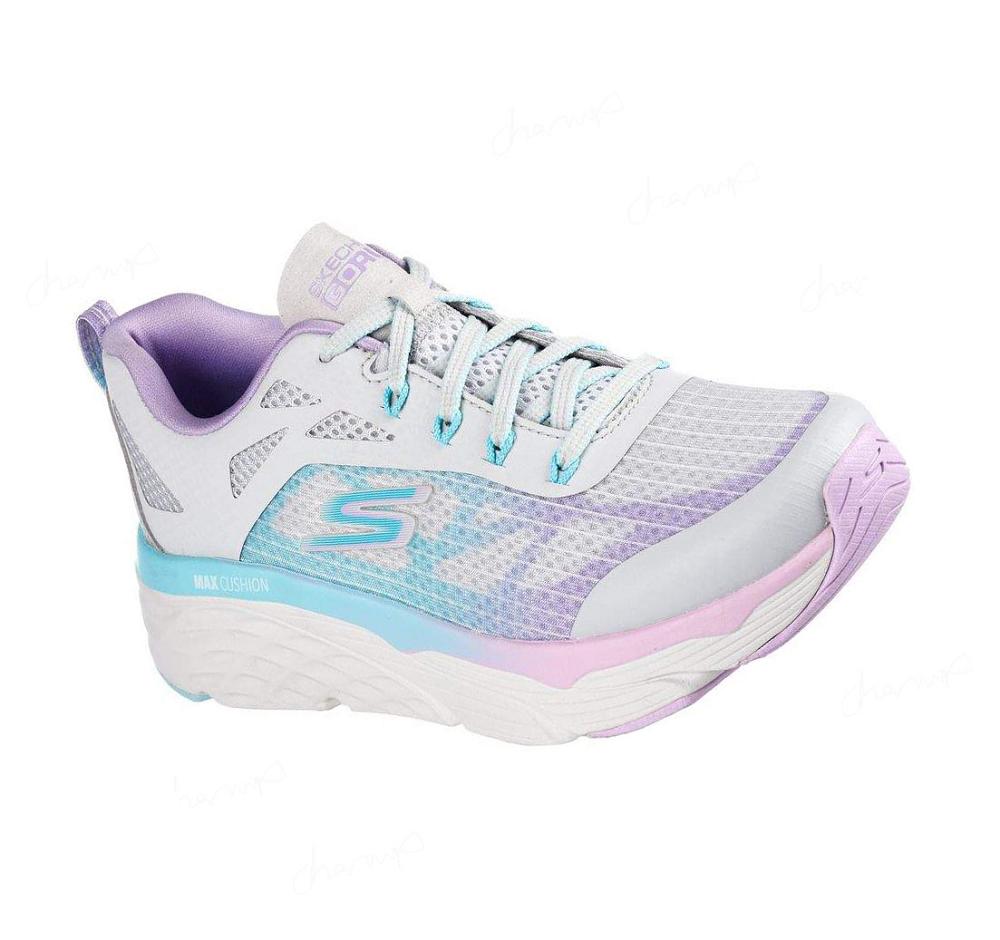 Zapatillas Deportivos Skechers Max Cushioning Elite - Even Stride Mujer Gris Lavanda | T59AK_AR