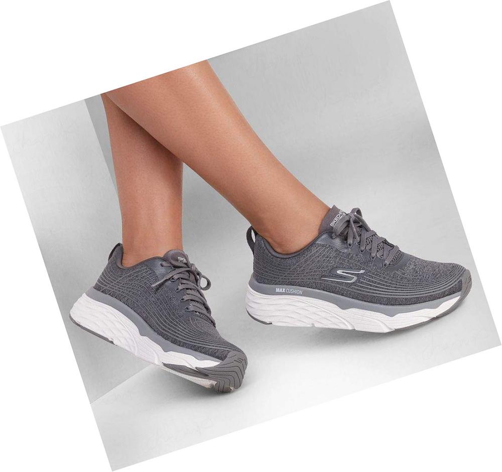 Zapatillas Deportivos Skechers Max Cushioning Elite - Drive Intensity Mujer Gris | T5T2L_AR