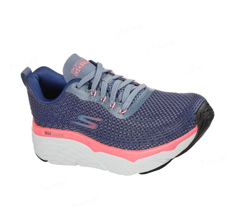 Zapatillas Deportivos Skechers Max Cushioning Elite Mujer Moradas Rosas | T622W_AR