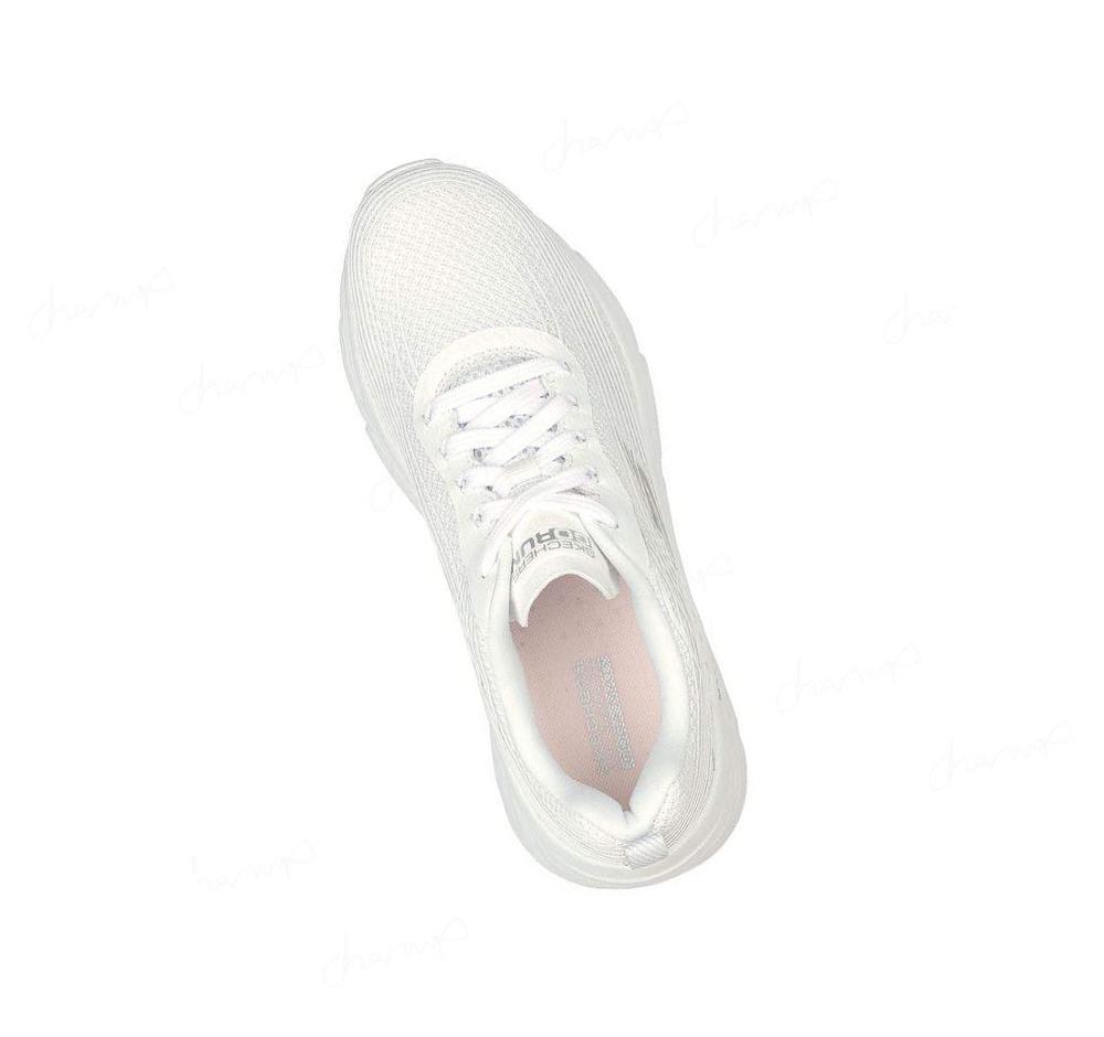 Zapatillas Deportivos Skechers Max Cushioning Elite Mujer Blancas | TA98S_AR