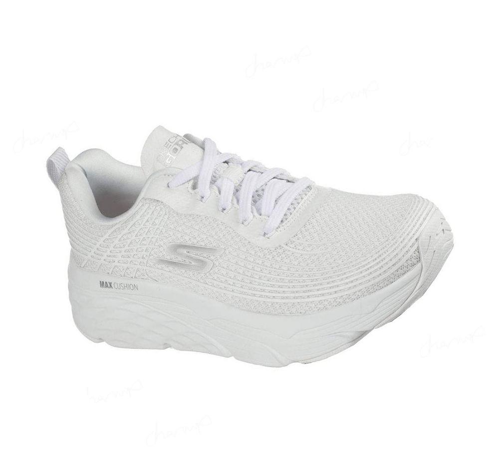 Zapatillas Deportivos Skechers Max Cushioning Elite Mujer Blancas | TA98S_AR