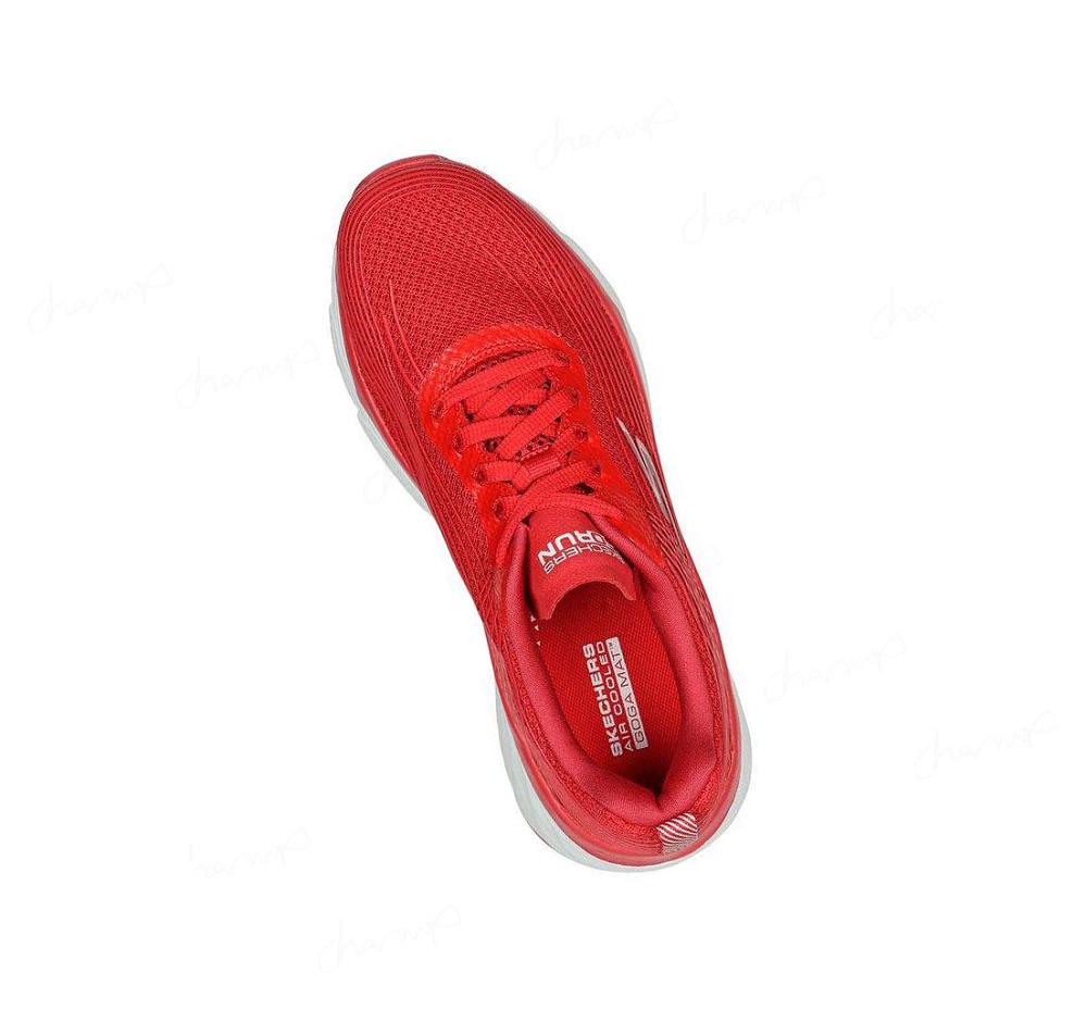 Zapatillas Deportivos Skechers Max Cushioning Elite Mujer Rojas | TAT33_AR