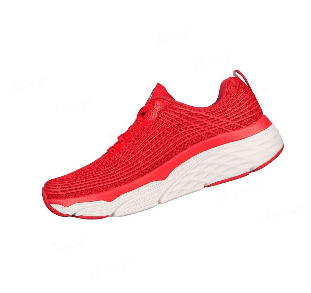 Zapatillas Deportivos Skechers Max Cushioning Elite Mujer Rojas | TAT33_AR