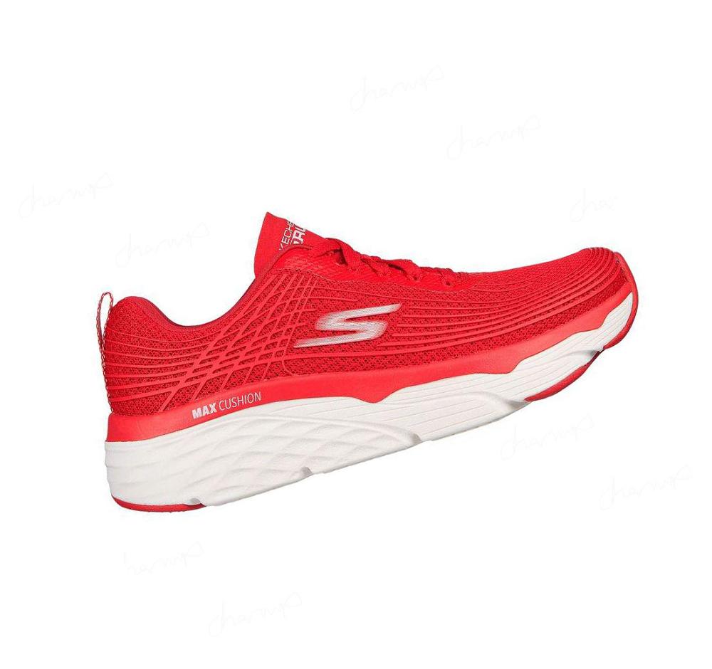 Zapatillas Deportivos Skechers Max Cushioning Elite Mujer Rojas | TAT33_AR