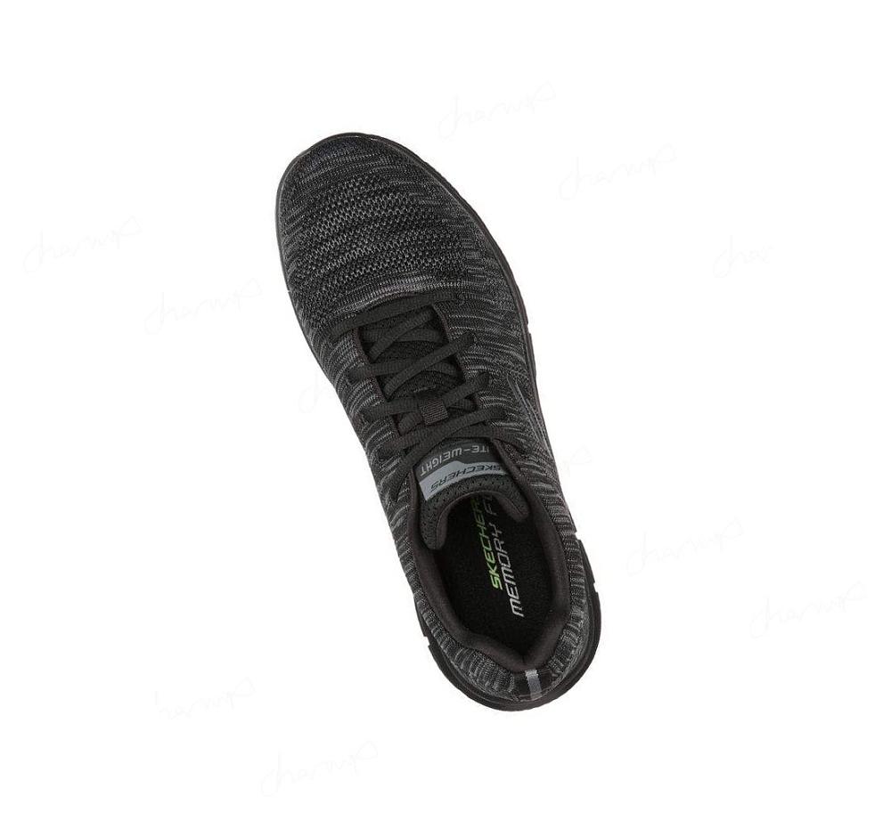 Zapatillas Deportivos Skechers Pista - Front Runner Hombre Negras | A26AA_AR