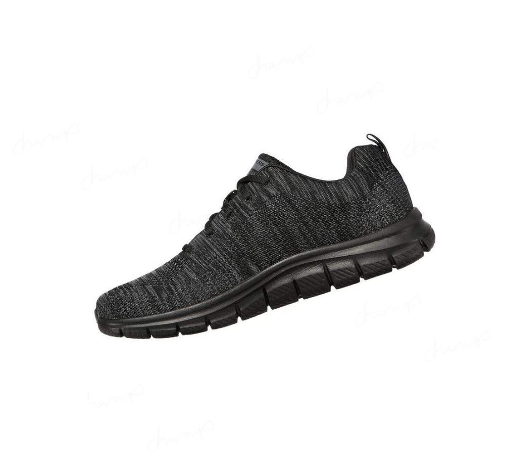 Zapatillas Deportivos Skechers Pista - Front Runner Hombre Negras | A26AA_AR