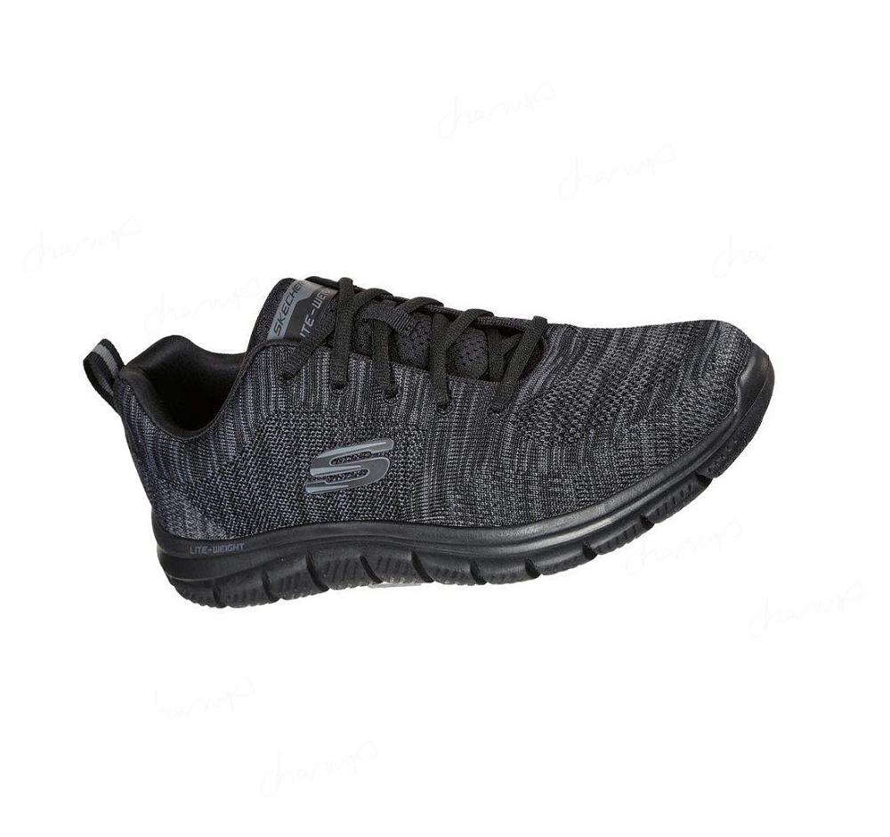 Zapatillas Deportivos Skechers Pista - Front Runner Hombre Negras | A26AA_AR