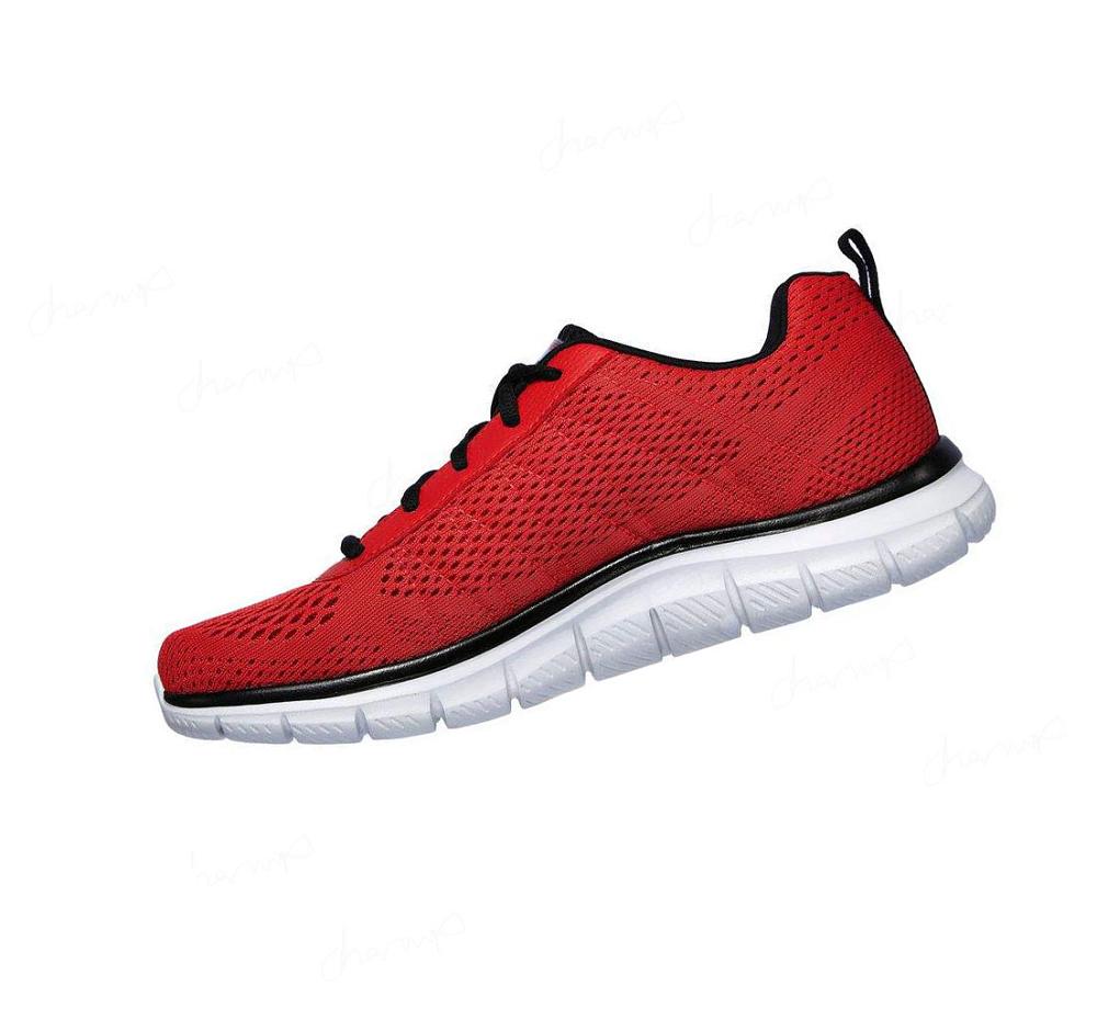 Zapatillas Deportivos Skechers Pista - Moulton Hombre Rojas Negras | A2258_AR