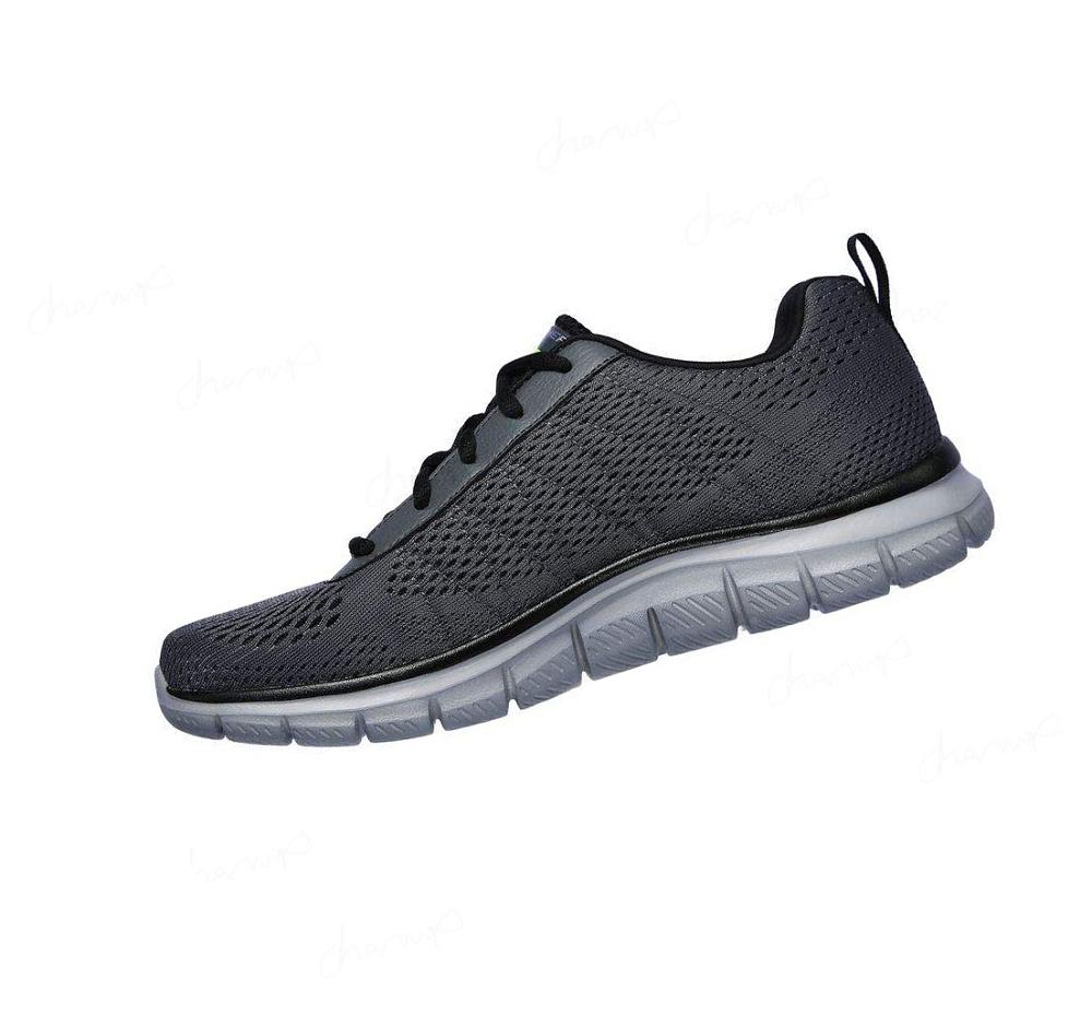 Zapatillas Deportivos Skechers Pista - Moulton Hombre Gris Negras | A2390_AR