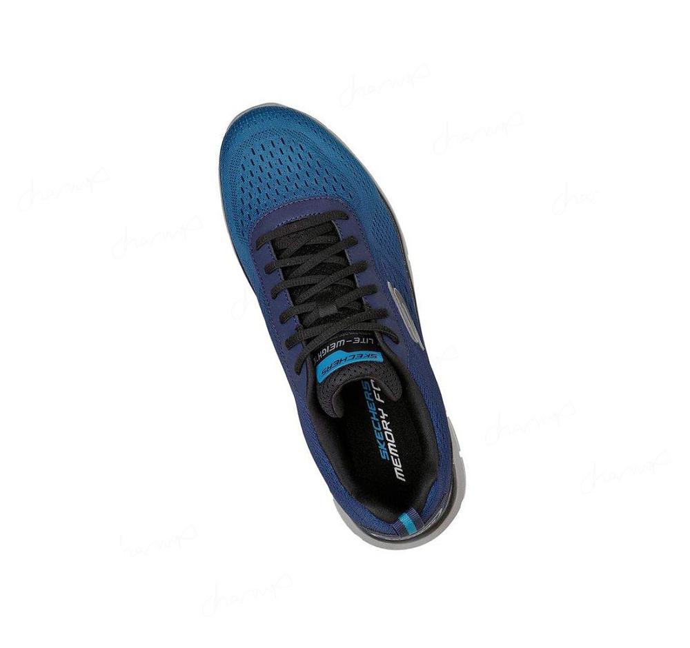 Zapatillas Deportivos Skechers Pista - Ripkent Hombre Azul Marino Azules | A289Q_AR