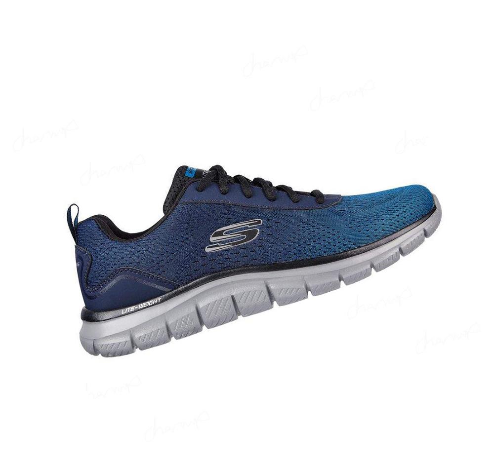 Zapatillas Deportivos Skechers Pista - Ripkent Hombre Azul Marino Azules | A289Q_AR