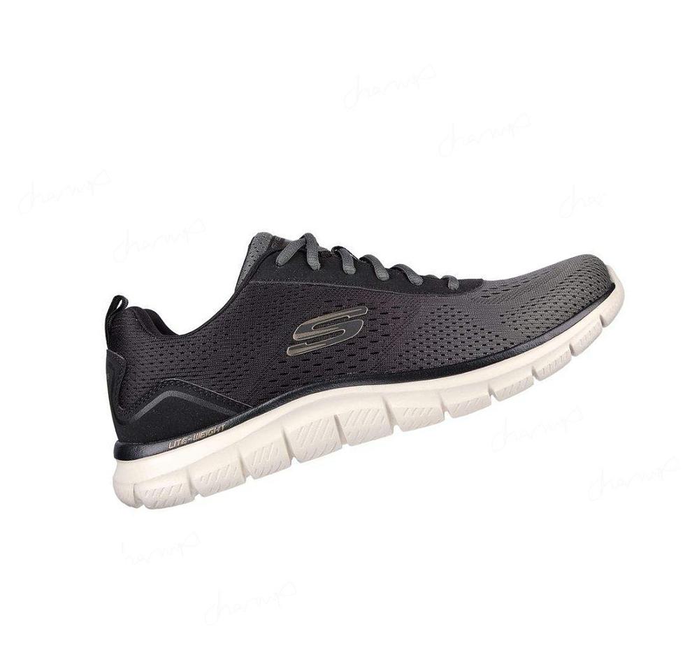 Zapatillas Deportivos Skechers Pista - Ripkent Hombre Verde Oliva Negras | A28TD_AR