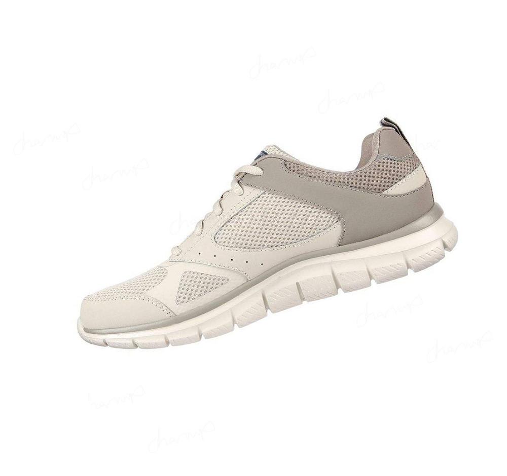 Zapatillas Deportivos Skechers Pista - Syntac Hombre Gris Marrones | A2T53_AR