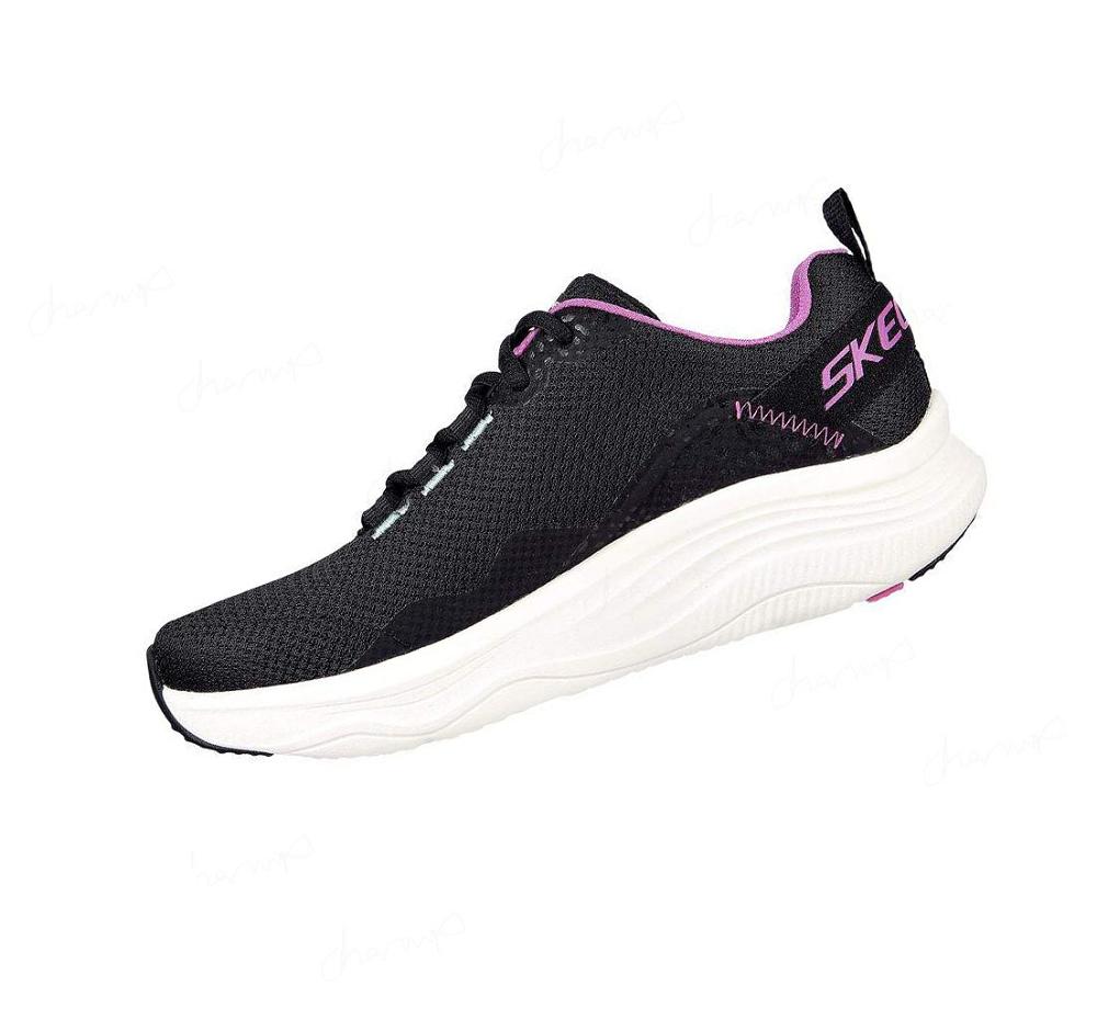 Zapatillas Deportivos Skechers Relaxed Fit: D'Lux Fitness - Roam Free Mujer Negras Rosas | 3098W_AR