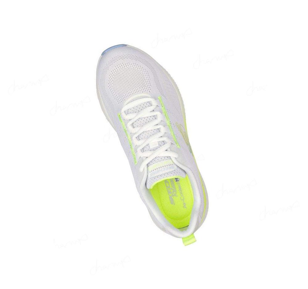 Zapatillas Deportivos Skechers Relaxed Fit: D'Lux Fitness Mujer Blancas Multicolor | 31A8K_AR