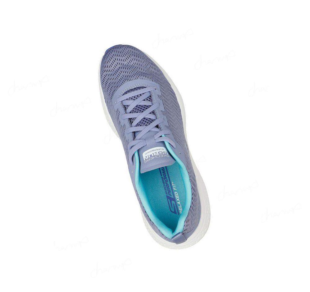 Zapatillas Deportivos Skechers Relaxed Fit: GO RUN Supersonic Mujer Azules | 36A8L_AR