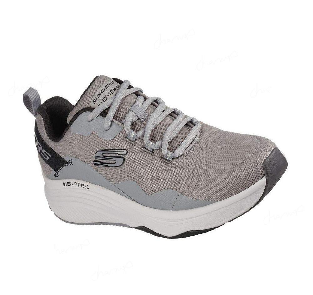 Zapatillas Deportivos Skechers Relaxed Fit: D\'Lux Fitness - Roam Free Hombre Gris | 5800K_AR