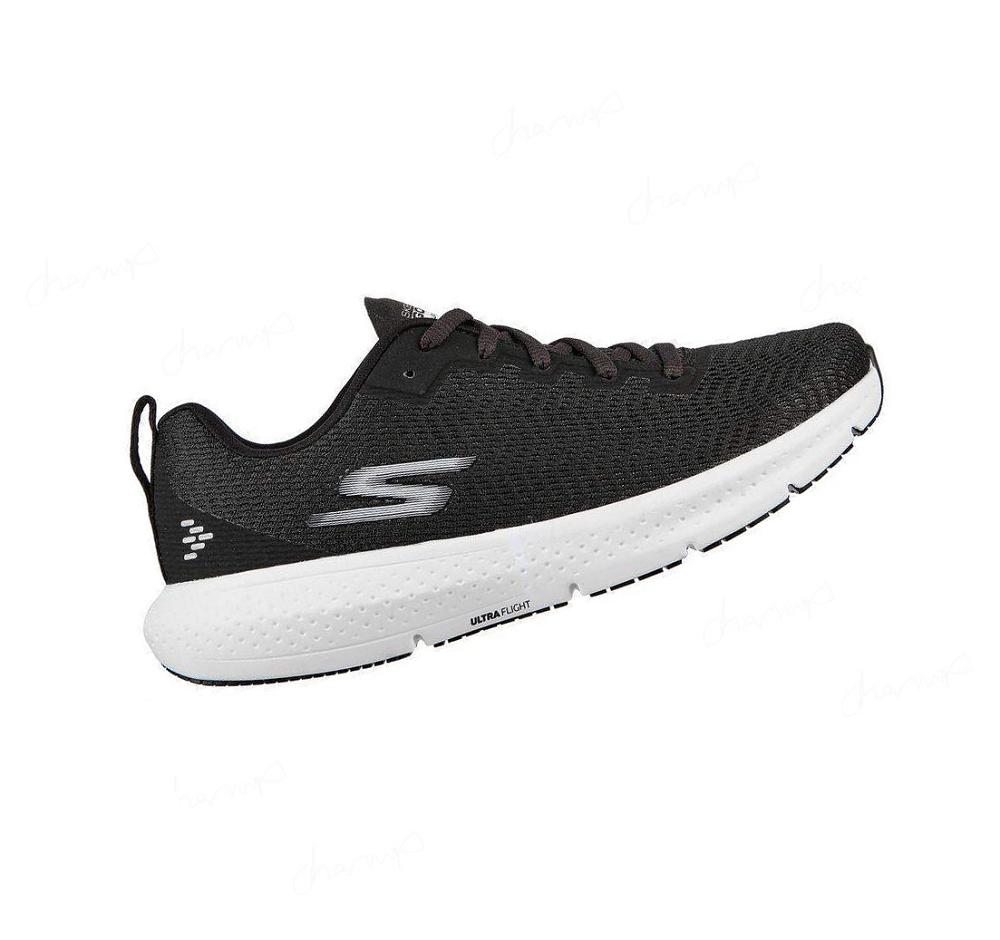 Zapatillas Deportivos Skechers Relaxed Fit: GO RUN Supersonic Mujer Negras Blancas | 69T2W_AR