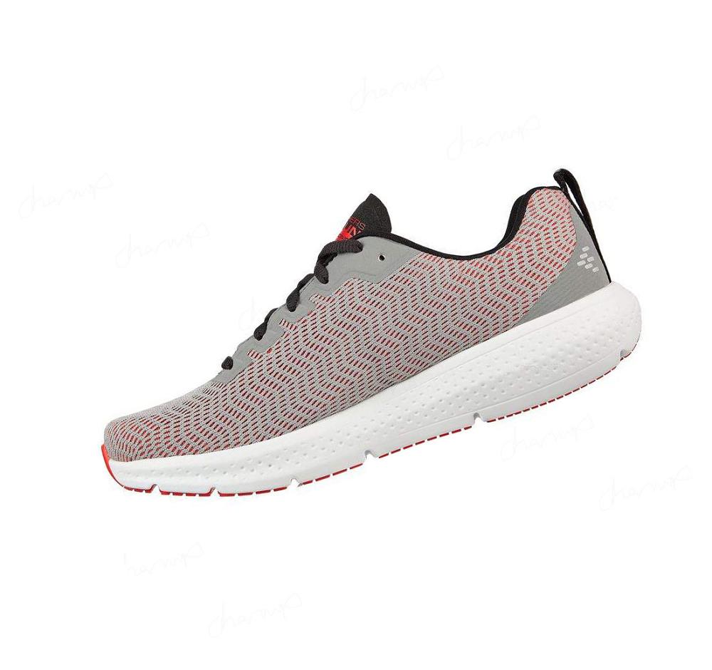 Zapatillas Deportivos Skechers Relaxed Fit®: GO RUN® Supersonic Hombre Gris Rojas | AT00R_AR