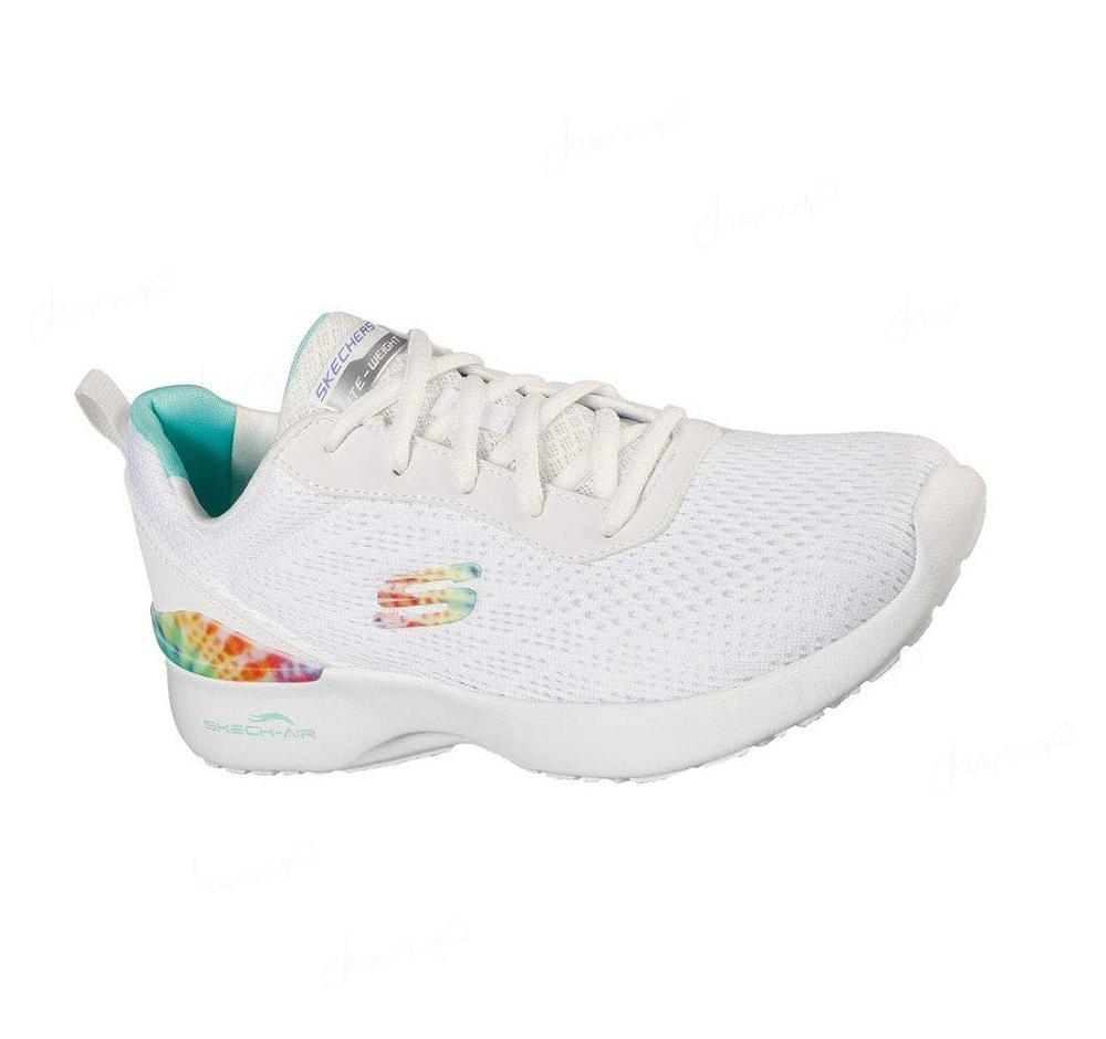 Zapatillas Deportivos Skechers Skech-Air Dynamight - Groovy Path Mujer Blancas Multicolor | 3T98K_AR