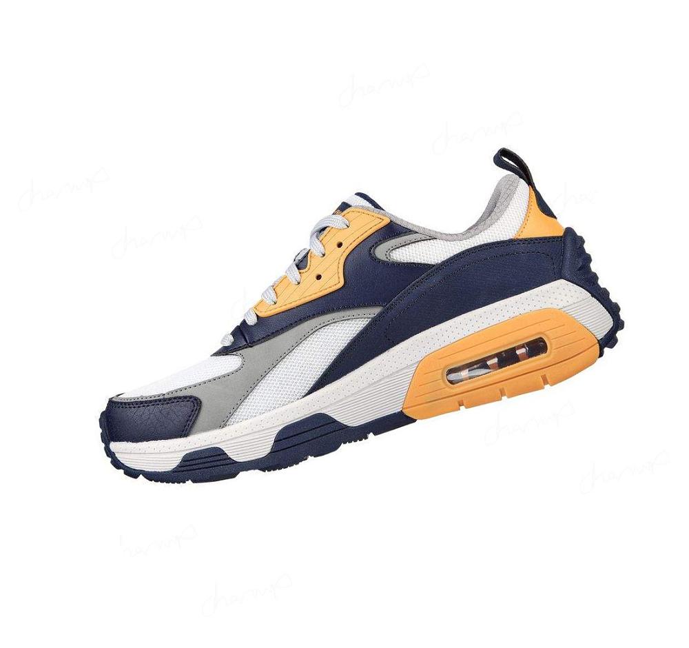 Zapatillas Deportivos Skechers Skech-Air Extreme V.2 Hombre Azul Marino Blancas | 5A390_AR