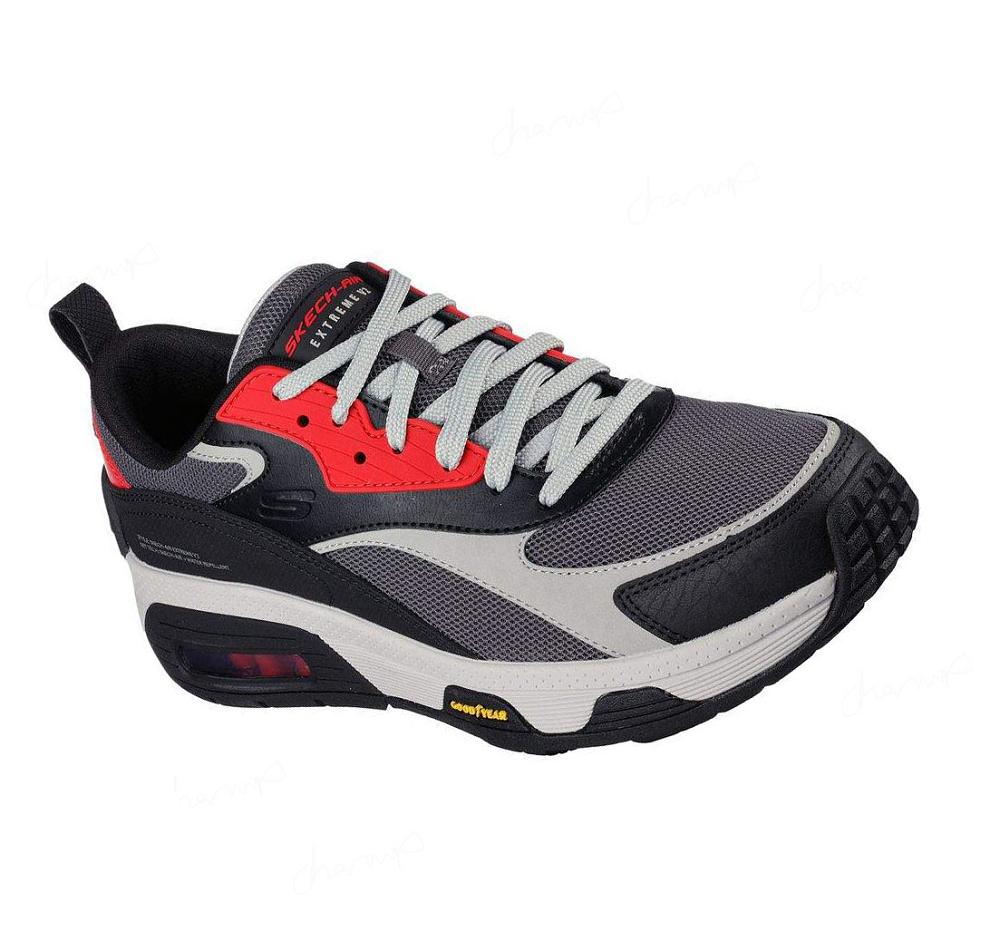 Zapatillas Deportivos Skechers Skech-Air Extreme V.2 Hombre Negras Rojas | 5A62K_AR