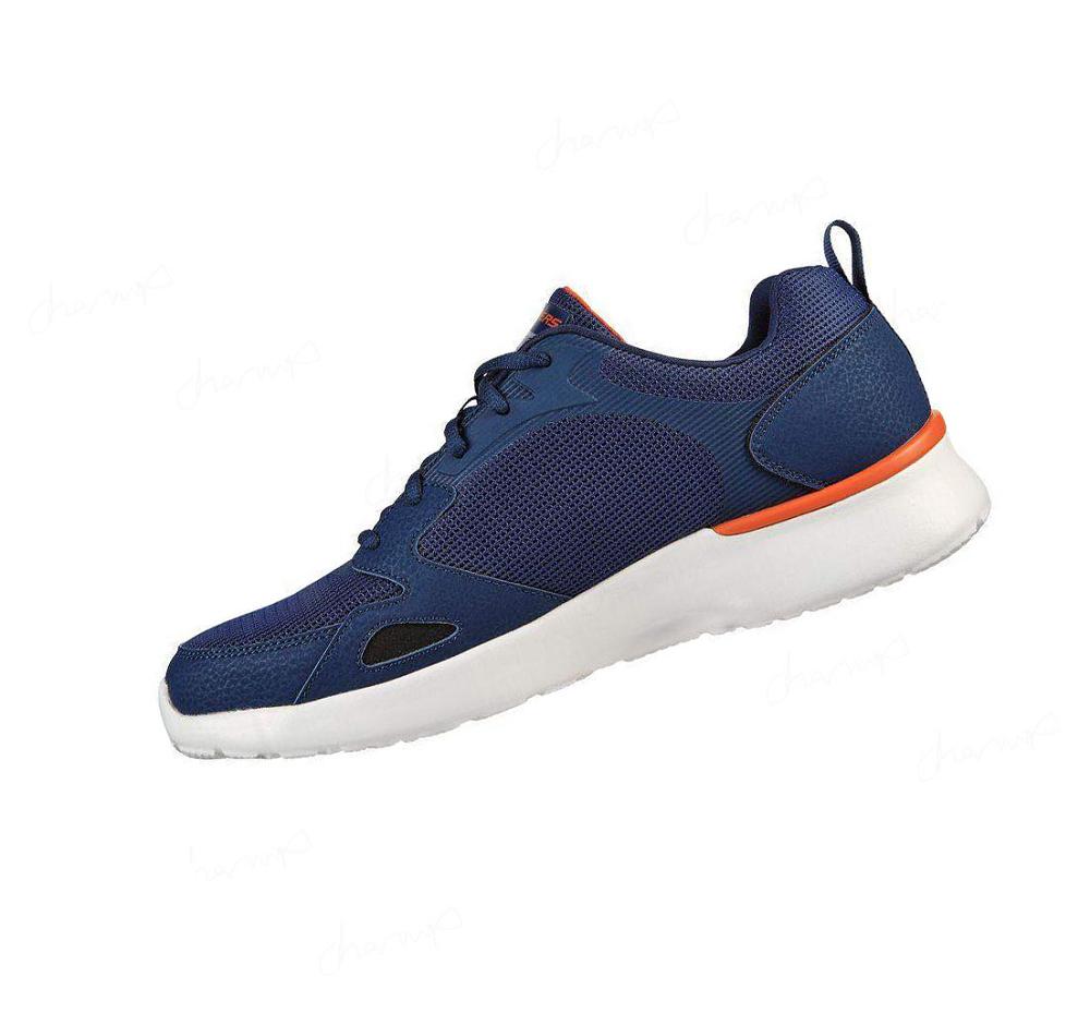 Zapatillas Deportivos Skechers Skech-Air Dynamight Hombre Azul Marino Naranjas | AA250_AR