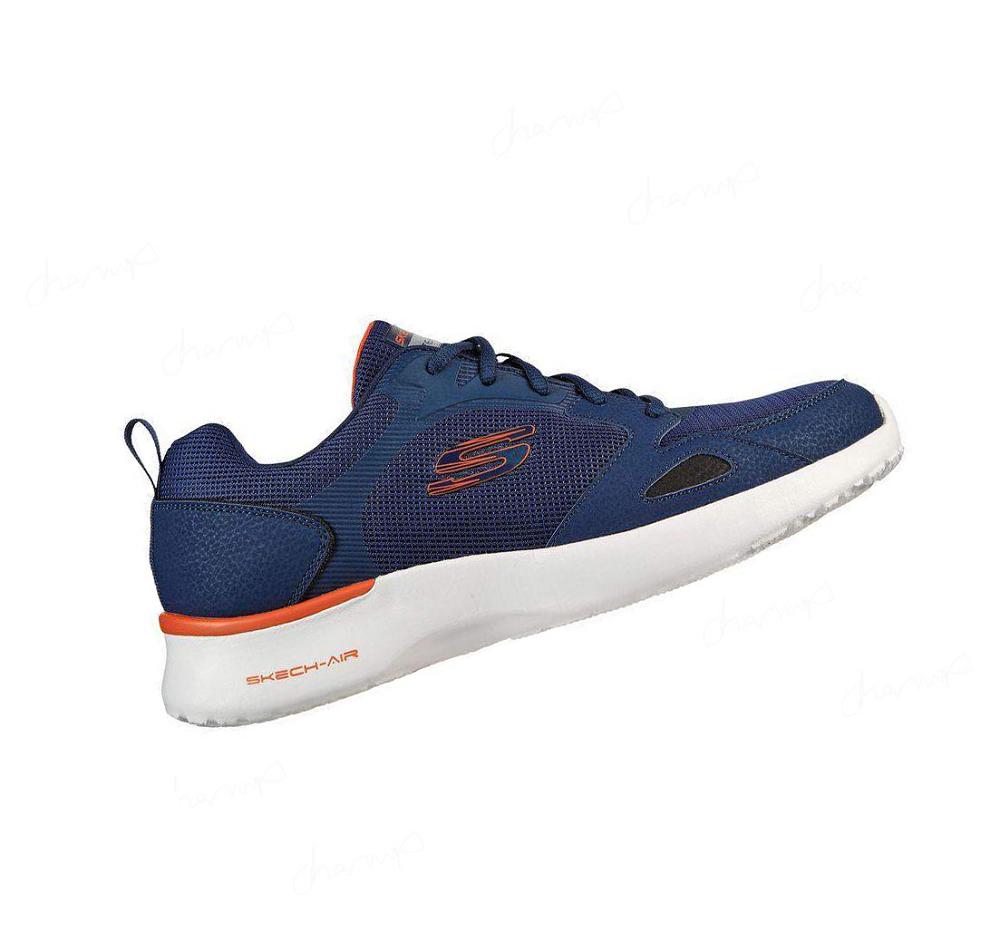 Zapatillas Deportivos Skechers Skech-Air Dynamight Hombre Azul Marino Naranjas | AA250_AR