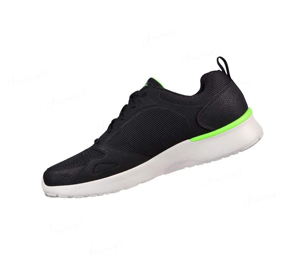 Zapatillas Deportivos Skechers Skech-Air Dynamight Hombre Negras Verde Claro | AA50W_AR