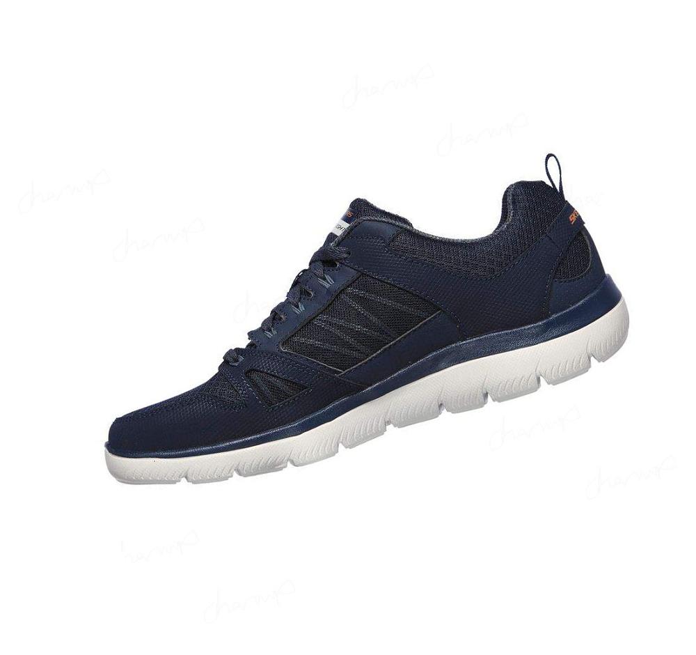 Zapatillas Deportivos Skechers Summits - New World Hombre Azul Marino | A31AA_AR