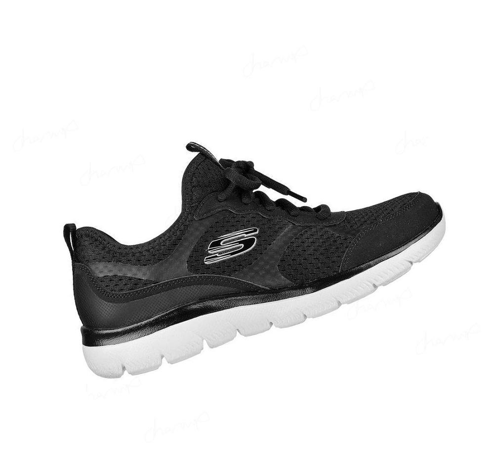 Zapatillas Deportivos Skechers Summits - Free Classics Mujer Negras | TTA8A_AR