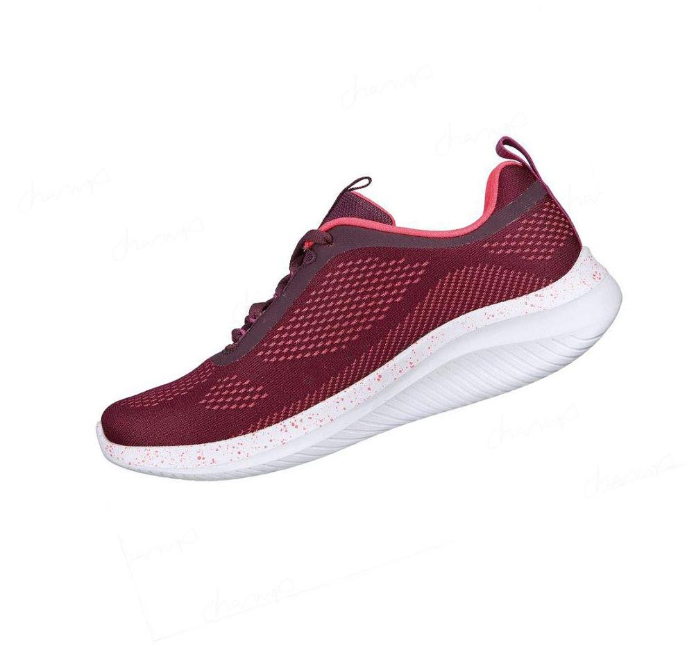 Zapatillas Deportivos Skechers Ultra Flex 3.0 - New Horizon Mujer Moradas | IATA5_AR