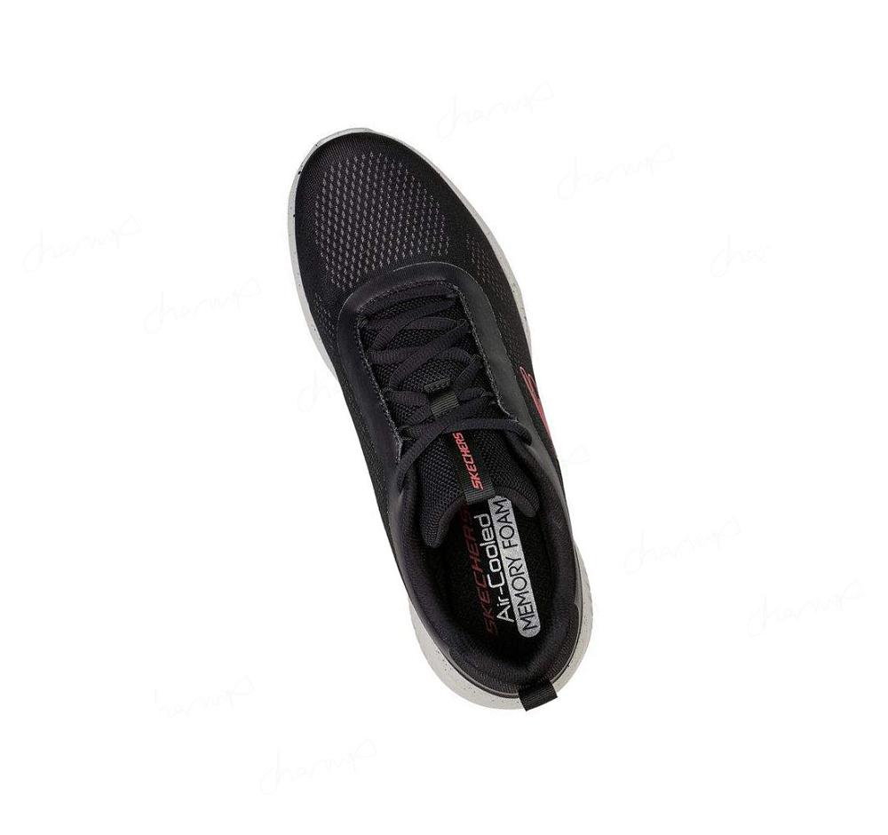 Zapatillas Deportivos Skechers Ultra Flex 3.0 Hombre Negras Rojas | T2653_AR