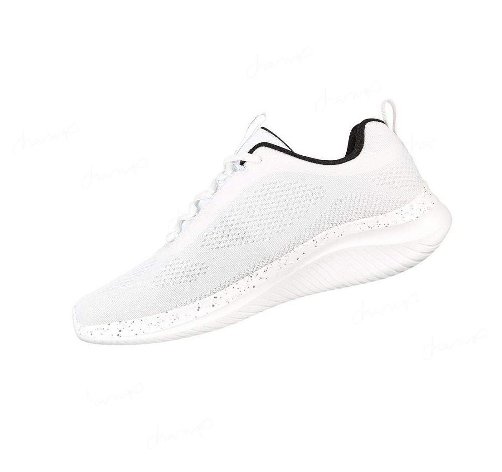 Zapatillas Deportivos Skechers Ultra Flex 3.0 Hombre Blancas Negras | T2A00_AR