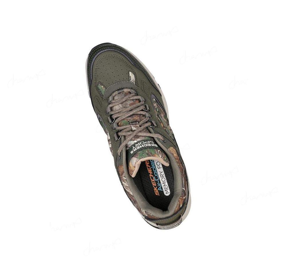 Zapatillas Deportivos Skechers Vigor 3.0 - Down Range Hombre Verde Oliva | 3689D_AR