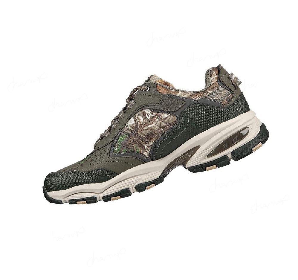 Zapatillas Deportivos Skechers Vigor 3.0 - Down Range Hombre Verde Oliva | 3689D_AR