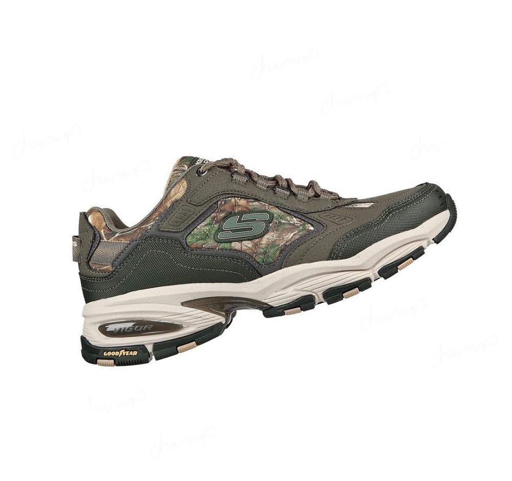 Zapatillas Deportivos Skechers Vigor 3.0 - Down Range Hombre Verde Oliva | 3689D_AR