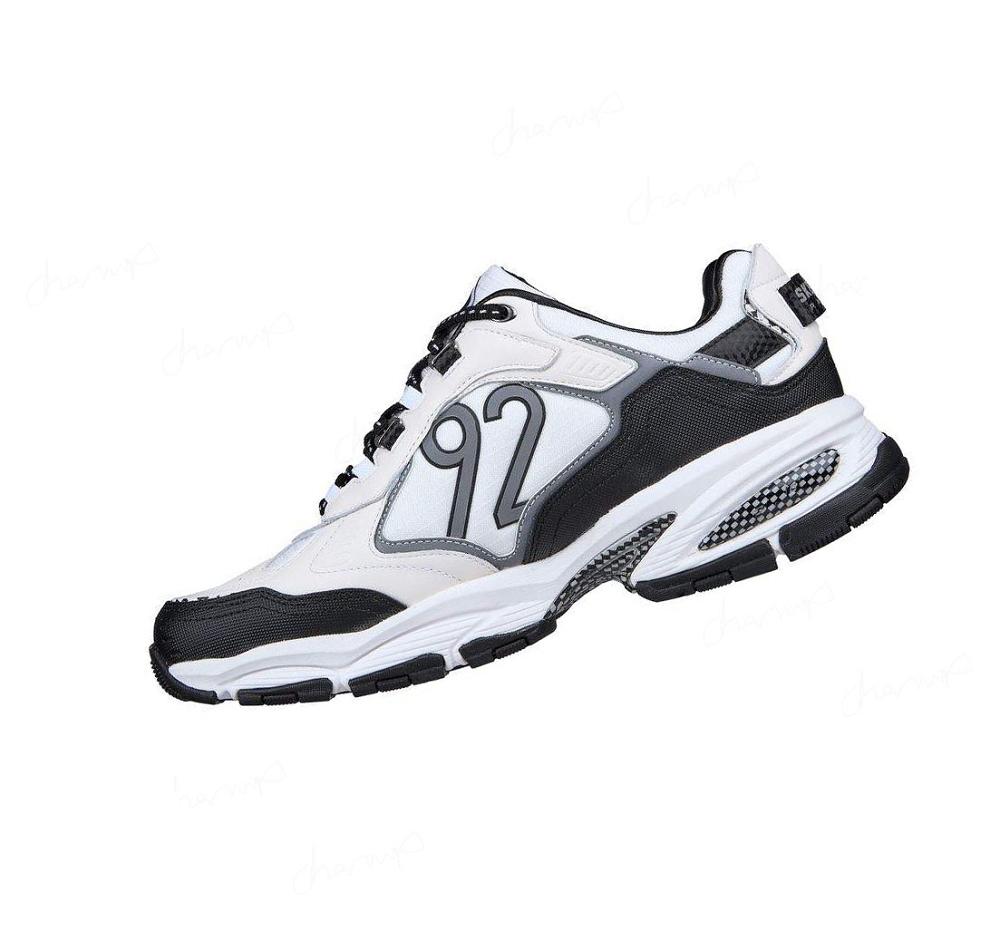 Zapatillas Deportivos Skechers Vigor 3.0 - Fueled Up Hombre Blancas Negras | 36T5X_AR