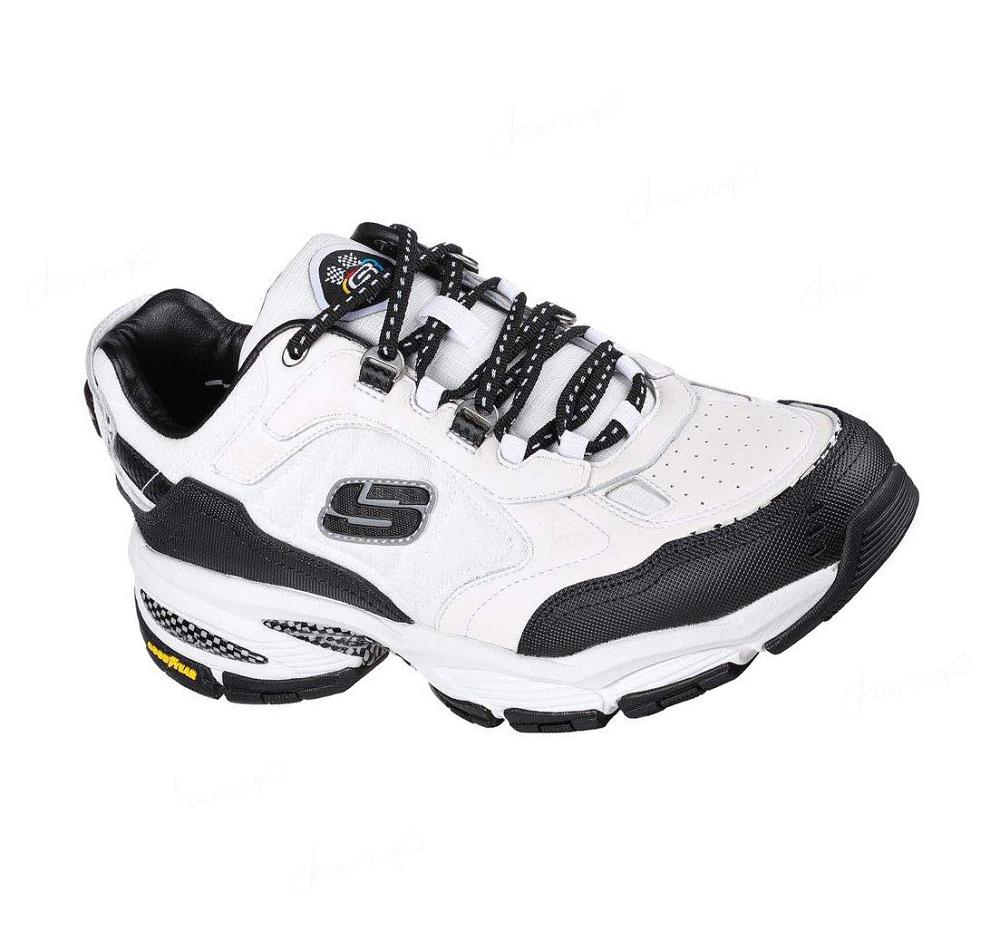 Zapatillas Deportivos Skechers Vigor 3.0 - Fueled Up Hombre Blancas Negras | 36T5X_AR