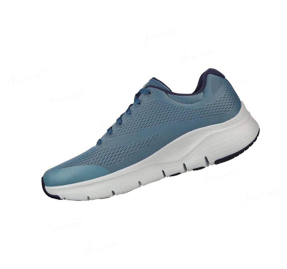 Zapatillas Para Caminar Skechers Arch Fit Hombre Azules | 561AA_AR